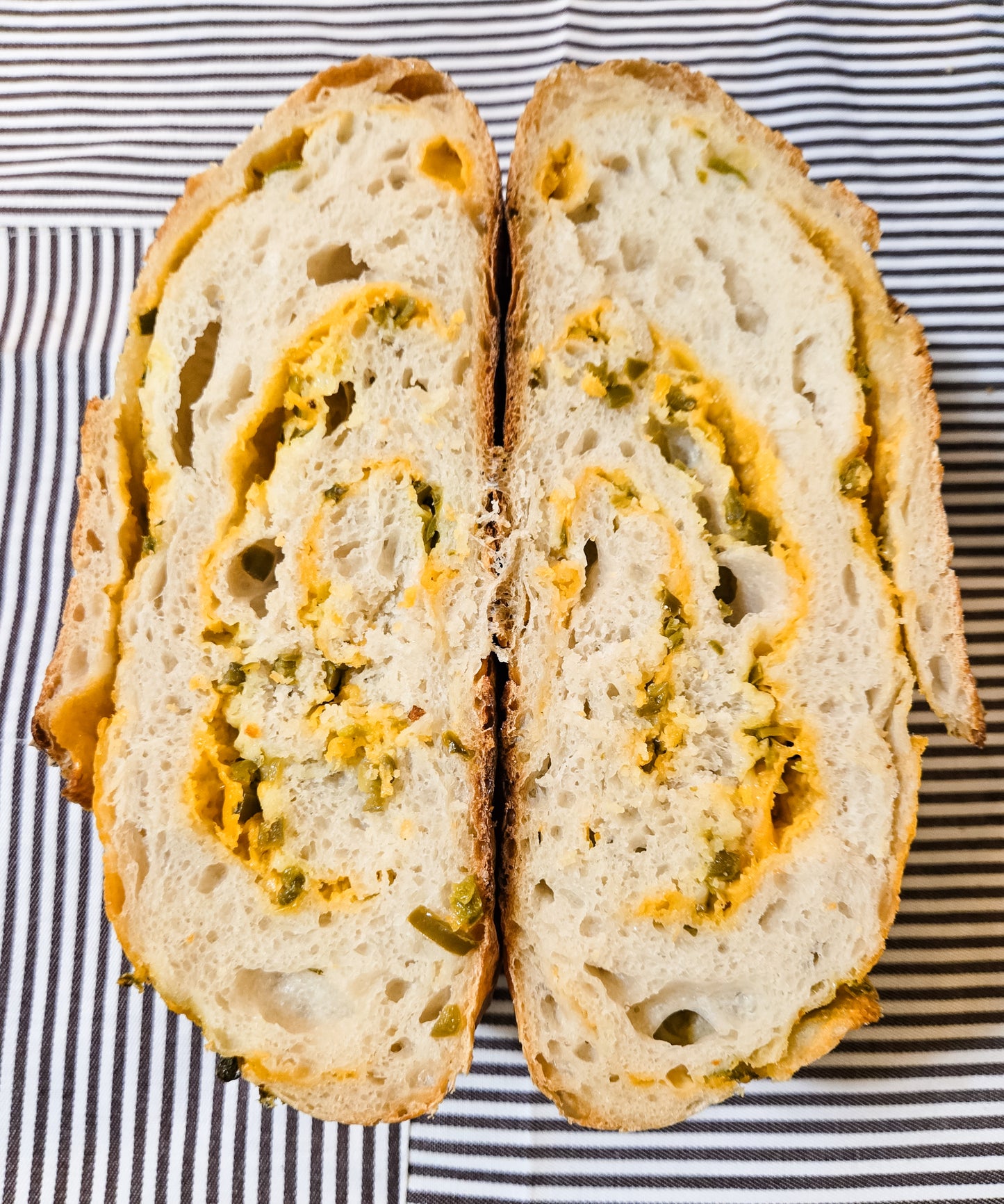 Jalapeño Cheddar Sourdough Bread