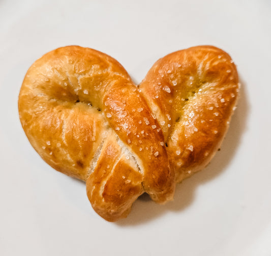 Sea Salted Sourdough Soft Pretzels