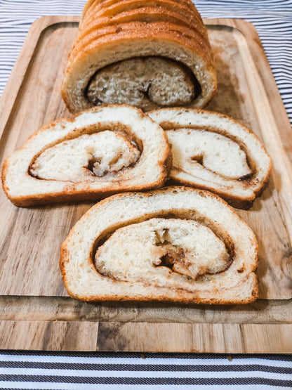 Cinnamon Swirl Bread Sliced
