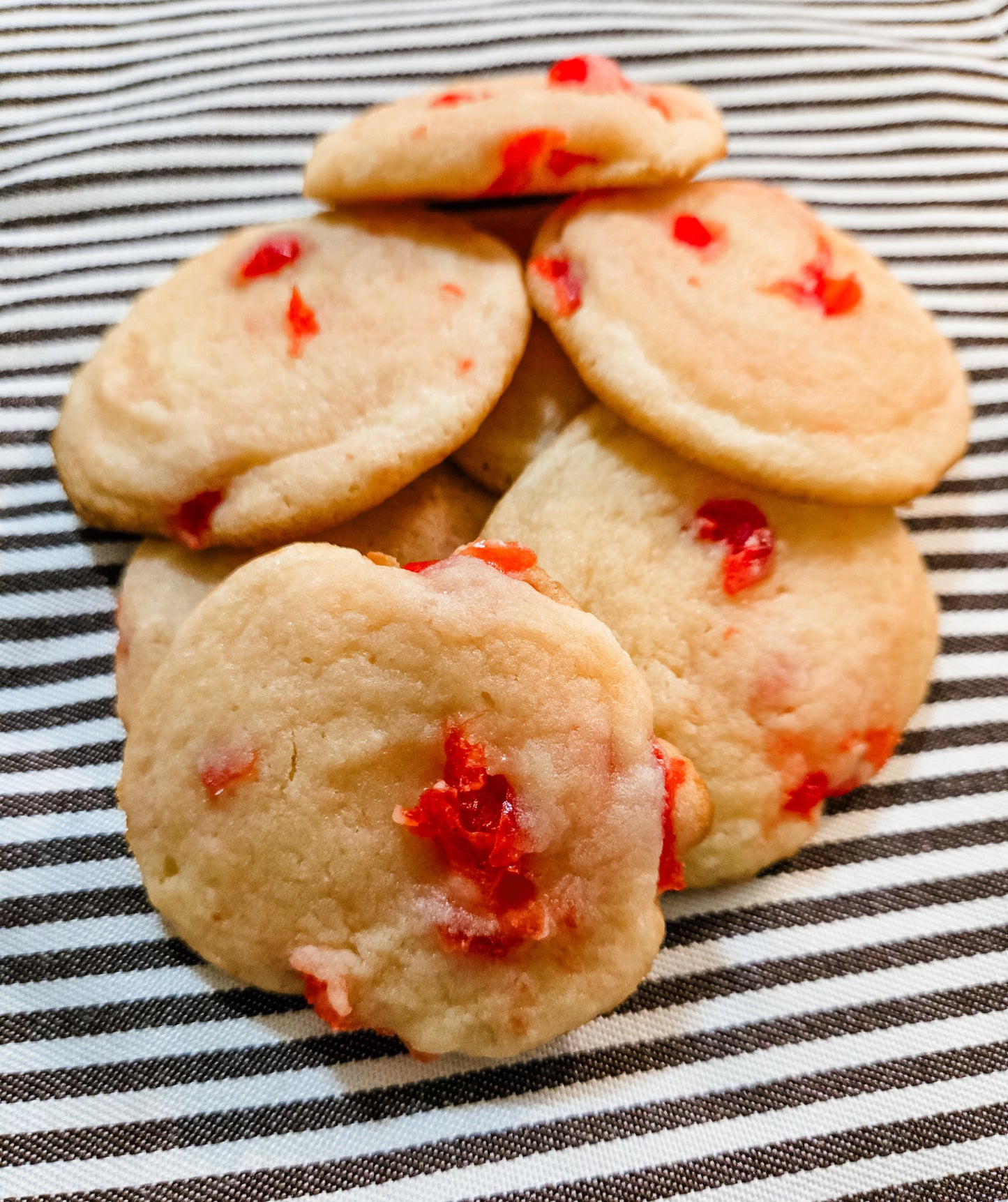 Cherry Drop Cookies